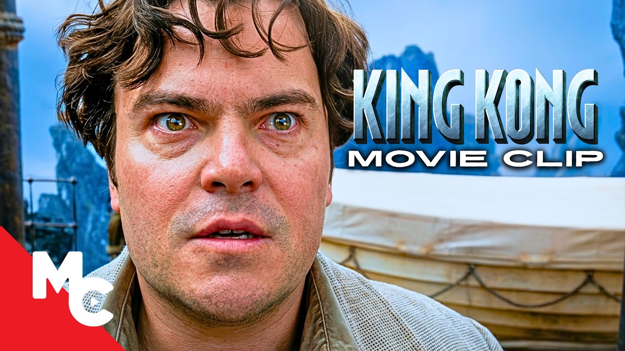 Jack Black Risked Everything To Find Skull Island | King Kong Movie Clip