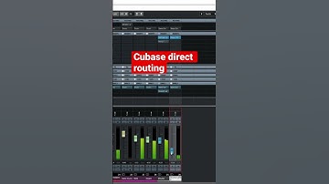 Cubase direct routing!