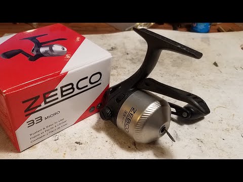 Zebco 33 Micro Gold Triggerspin Reel