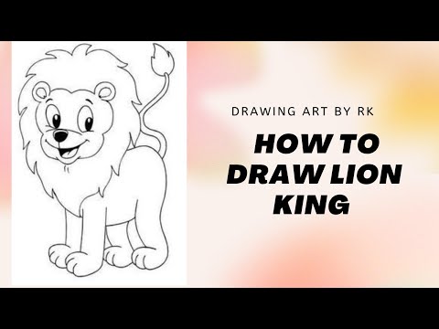 How To Draw A Lion, Lion Drawing