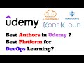 Best authors in udemy  best platform for devops learning   akshay pk  sri balaji  tamil