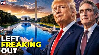 Trump Showed Off DC’s Restored Reflecting Pool—What Happened Next Has the Left Absolutely Fuming