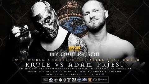 FREE MATCH:  Krule v Adam Priest -STEEL CAGE