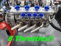 4 rotor *Flames* 8 Throttle 26b Testing @ Defined Autoworks Mazda Rx7 Rx8