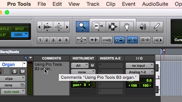 1.A Setting up Pro Tools to record a MIDI track with click