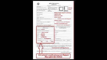 Filling of Election Commission Special Intensive Revision (SIR) Forms electoral rolls in Tamil Nadu.