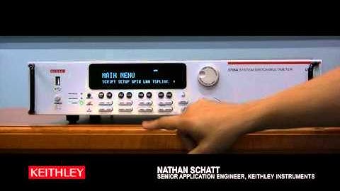 Getting Started with Keithley Instruments Model 3706A