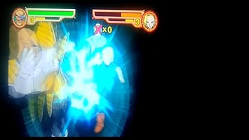 Dragonball Z Budokai 2 Nappa Wins Burst Mode Clash with Android 18 Ryona