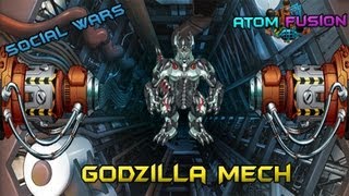 Social Wars - Atom Fusion Godzilla Mech