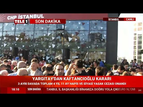 TELE1 Ekibi CHP İstanbul İl Başkanlığı'nda: Kılıçdaroğlu'nun az sonra gelmesi bekleniyor