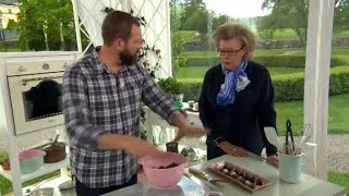 Johans och Birgittas bakskola: Så lyckas du med dina praliner - Hela Sverige Bakar (TV4)