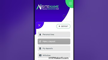 GC HYIP TEMPLATE 832 MOBILE VIEW