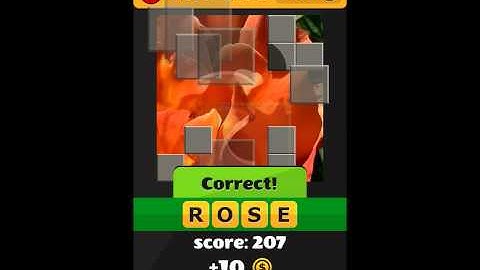 Pop the Pic Close Ups Level 2 Answers