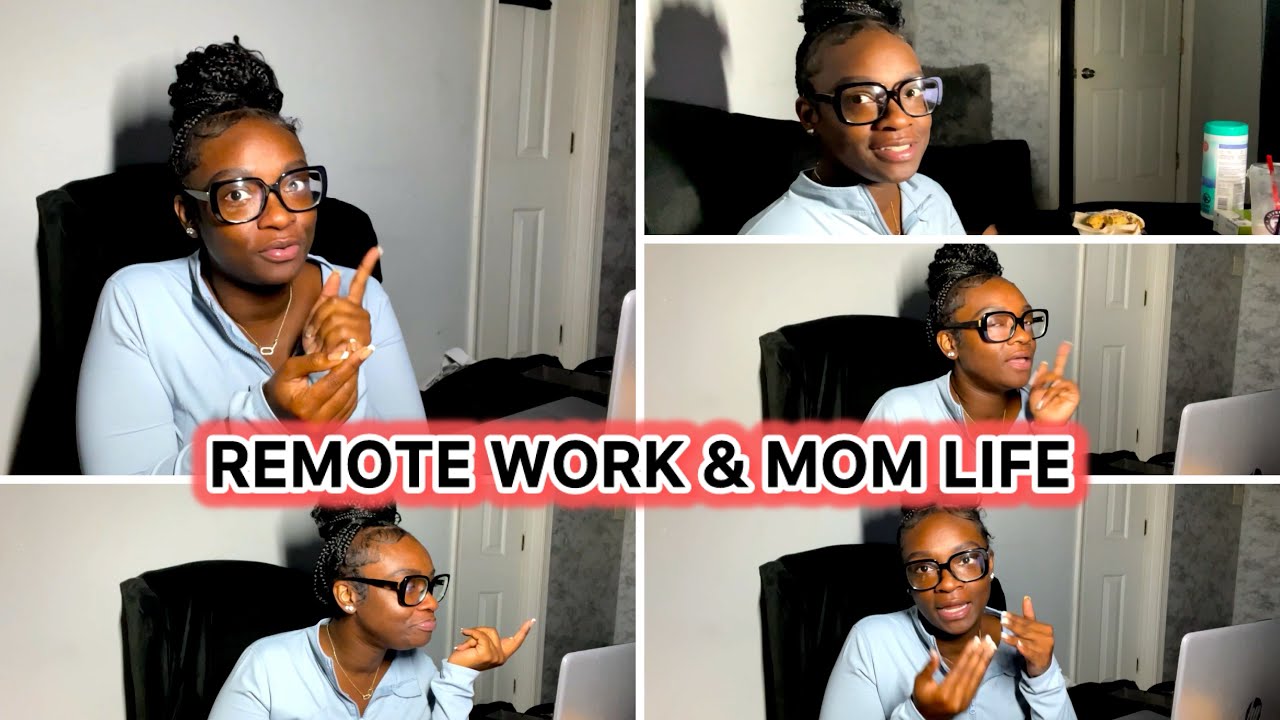 A Day in My Life as a Remote Worker/Mom | Coffee, Kids & Work