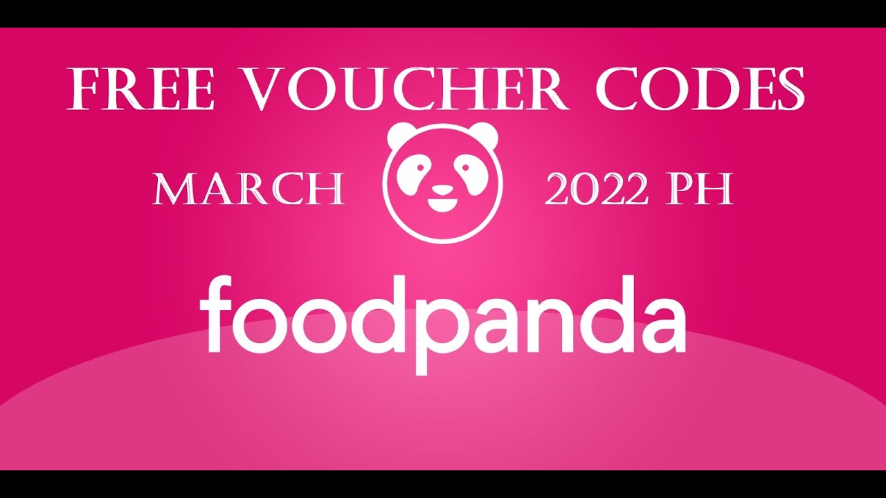 Foodpanda march 2022 voucher