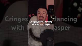 Cringe DSP dancing with his son, Jasper #dsp #dspgaming #darksydephil #dspreacts #dspthrowback
