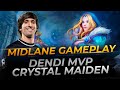 Dendi Crystal Maiden Mid MVP | Full Gameplay Dota 2 Replay