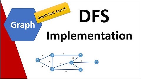 5.5 Graph Data Structure : DFS implementation (Iterative approach)