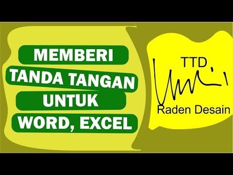 Cara Edit Tanda Tangan di File Scan - Tutorial Photoshop Pemula Indonesia. 