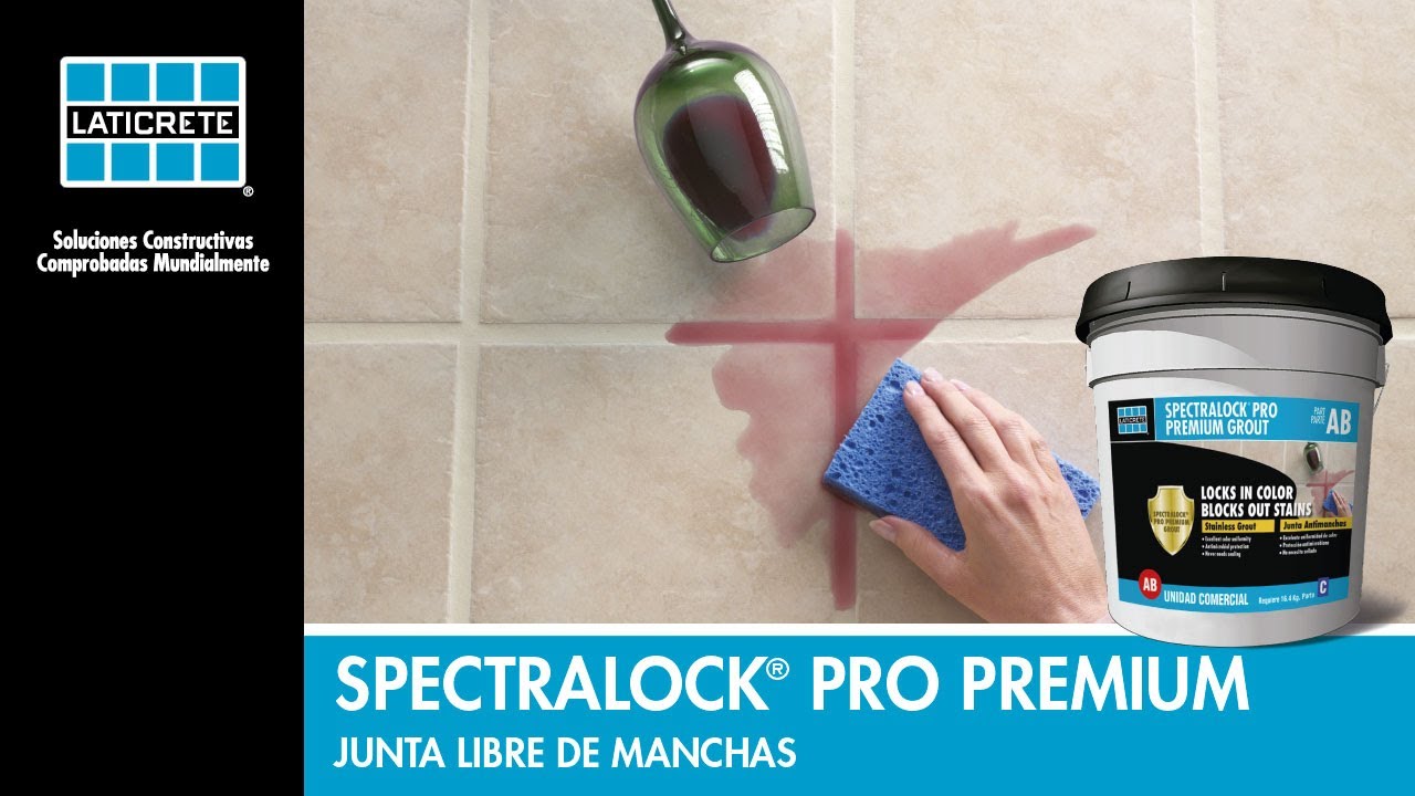 SPECTRALOCK® Pro Premium - Junta libre de manchas - YouTube