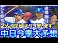 【自信あり】順位は…髙橋宏斗、石川昂中日成績大予想!意外な成績算出に納得!