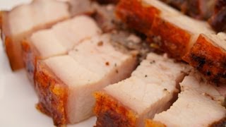 How to make Crispy Roasted Pork Belly -- can also be used for Liempo Siu Yuk Lechon and cracklin