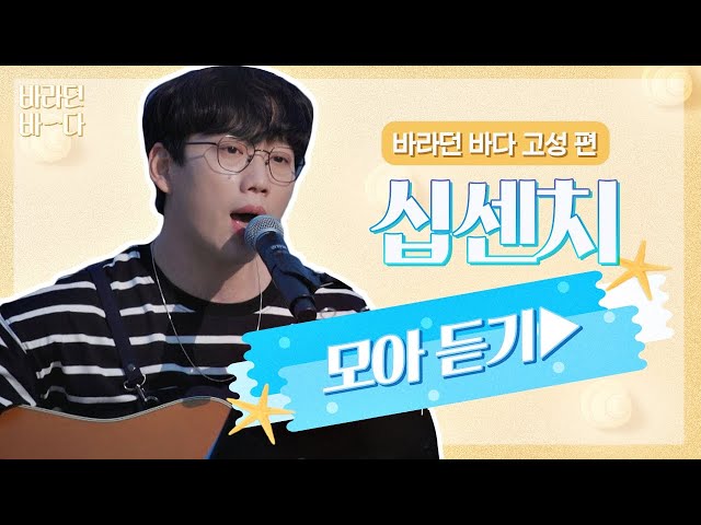 [바라던 바다▶모아듣기] 바다랑 찰떡٩(๑˃̵ᴗ˂̵)و  감미로운 너드 십센치(10cm) 모아듣기♬ | JTBC 210914 방송 class=