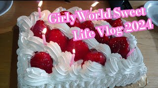 GIRLYWORLD SWEET LIFE VLOG 2024/HELLO KITTY HUNTING & MUCH MORE#vlog#shopping#gift#hellokitty#sweet