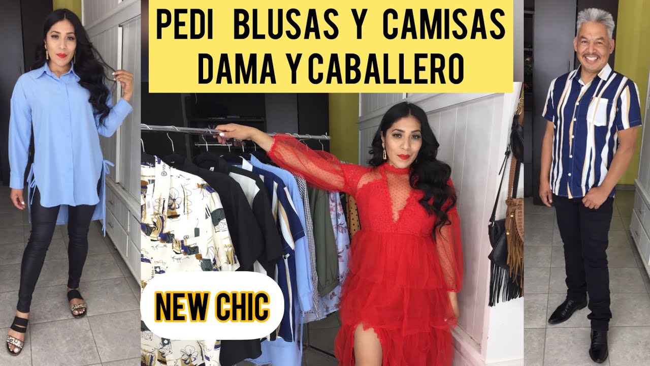 Pedí camisas para hombre y blusas súper lindas en NEW CHIC - YouTube