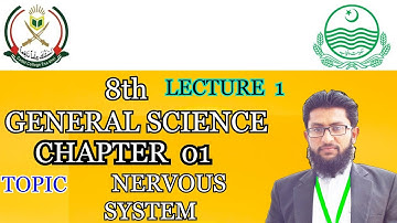 8th class | chapter 1 | Nervous System