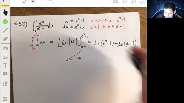 Integrating Exponential Functions Definite Integrals | AP Calculus AB/BC Ch 5 Review #53