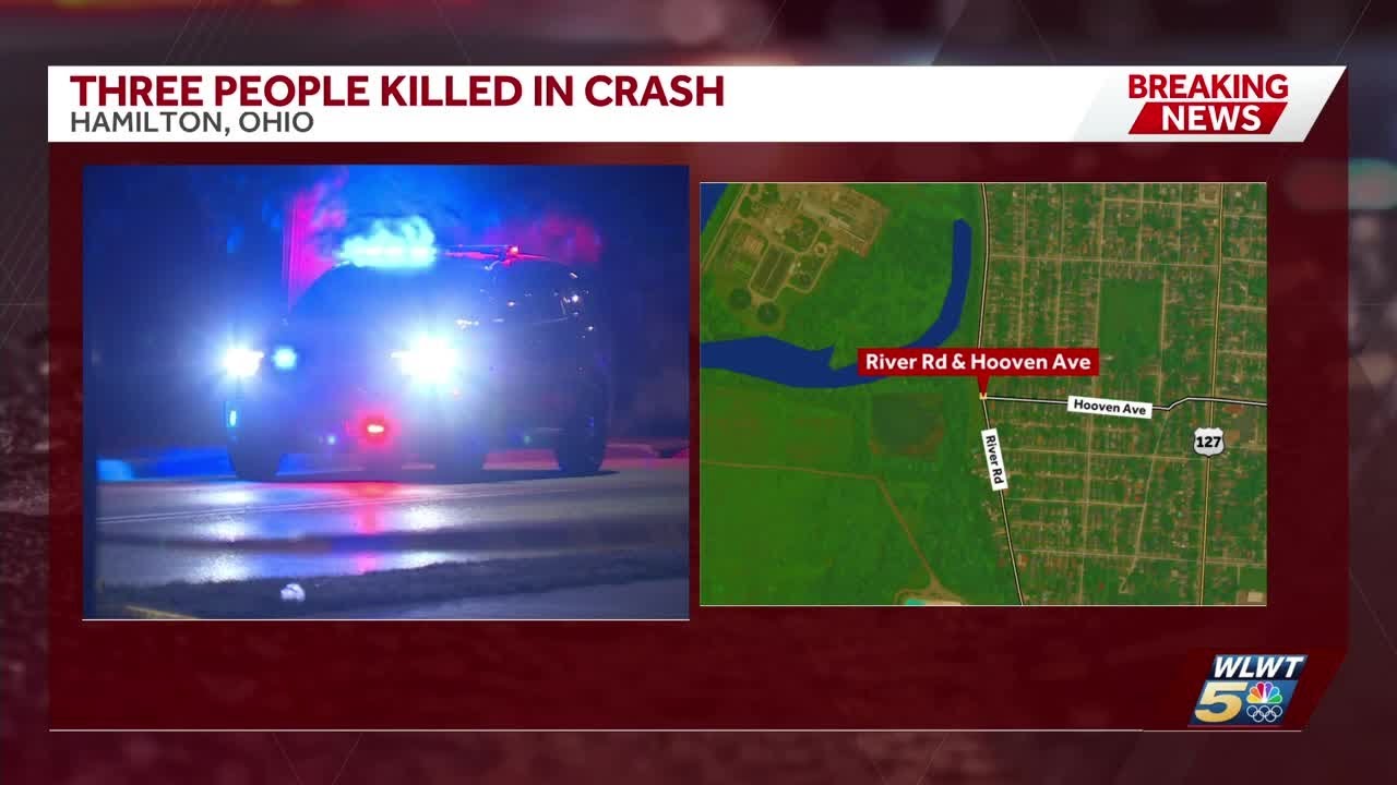 Police: 3 people killed in multi-vehicle crash in Hamilton - YouTube