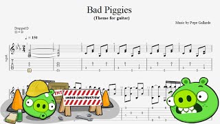 Miniatura de "Bad Piggies - Guitar tab"