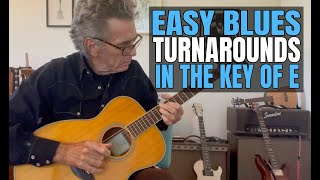 How To Do A Blues Turnaround In The Key Of E - Easy Version