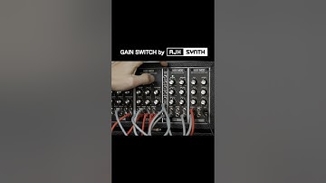 GAIN SWITCH by AJH SYNTH - for MiniMod VCF & VCA OVERDRIVE! #eurorack