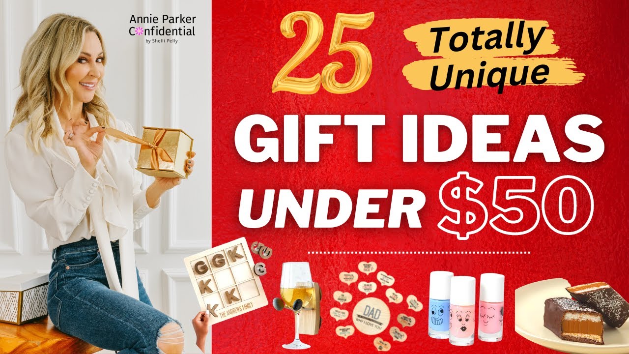 25 Unique and Useful Christmas Gifts for Her Under $50 