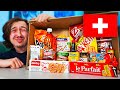 Je teste des snacks de Suisse
