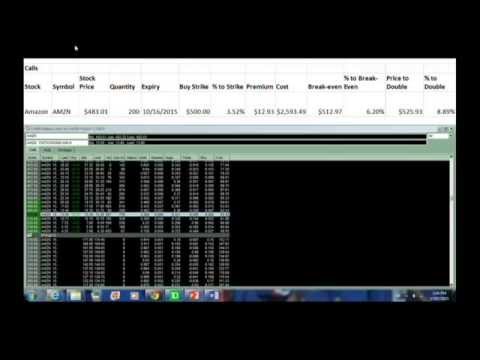 Trading options before earnings