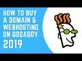 How to Buy a Domain Name and Web Hosting Package with GoDaddy 2019