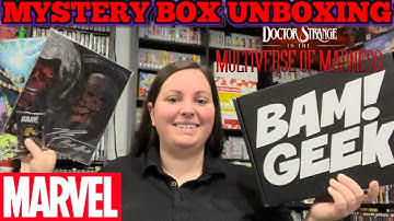 BAM GEEK BOX Unboxing - April 2022 (MARVEL, Fantastic Beasts, Judge Dredd, and more!)