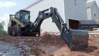 Cat® BH130 Backhoe Attachment at Work