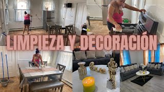 ✅ LIMPIEZA Y DECORACIÓN CASA DE MI HERMANA //MASSIELYTC//