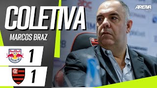 COLETIVA MARCOS BRAZ | AO VIVO | RB Bragantino 1 x 1 Flamengo - Brasileirão 2024