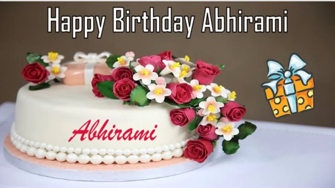Happy Birthday Abhirami Image Wishes