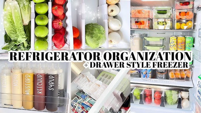 How to maximize your fridge space 🏡#asmr #organization #milk #fridge , Organizing The Fridge