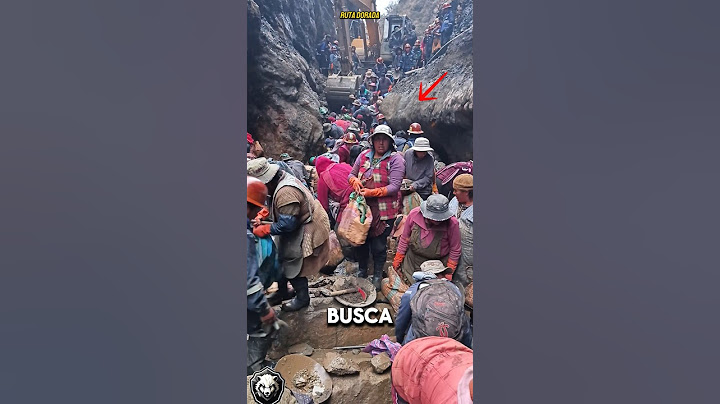 THEY WORK LIKE ANTS! BOLIVIA'S GOLD ATTRACTS THOUSANDS OF MINERS!