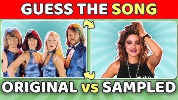 Guess the Song: Original vs Sampled | Music Quiz 🎶