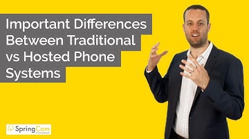 Differences Between Traditional vs Cloud/Hosted Phone Systems