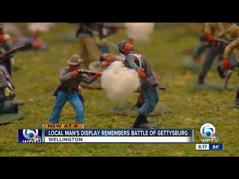 Wellington man recreates the Battle of Gettysburg