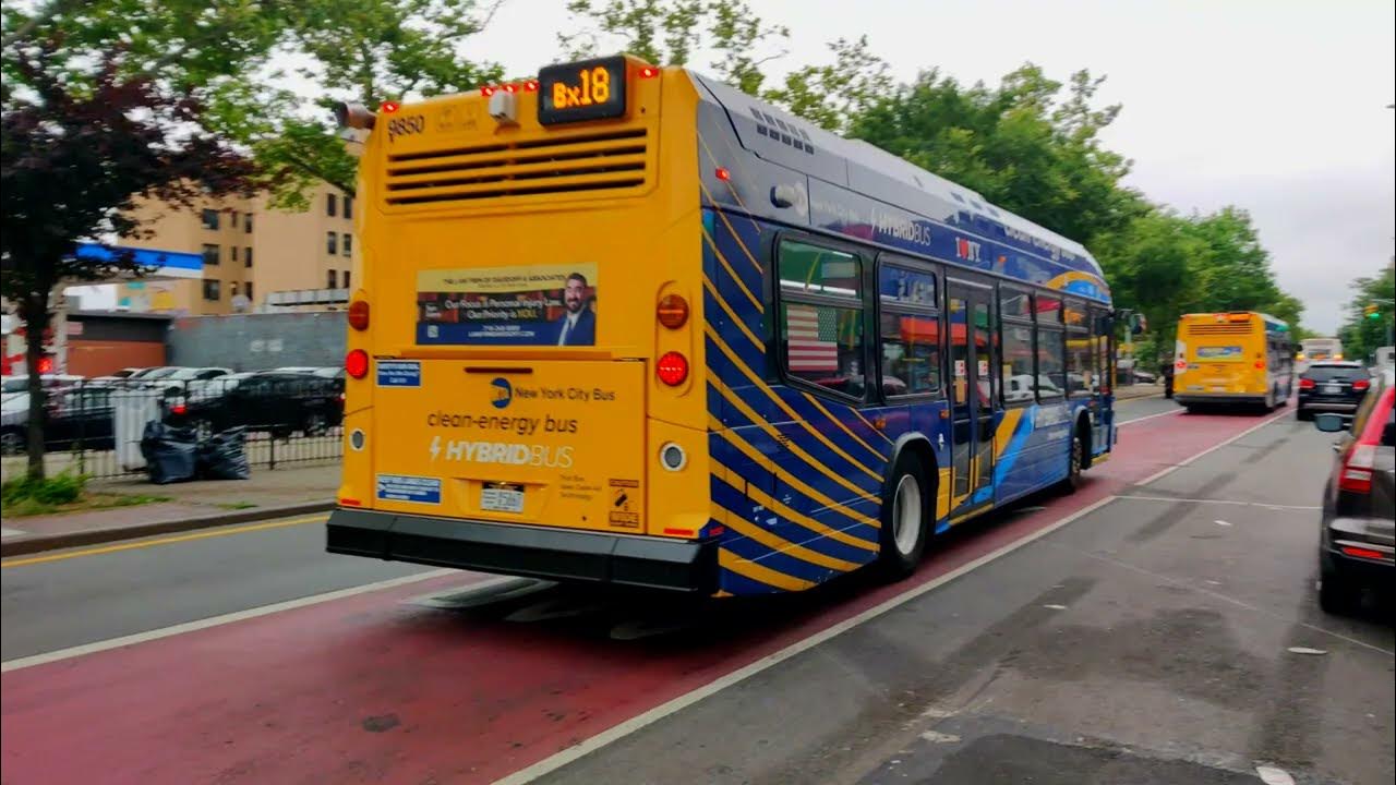 Bx18 Bus Route Map Nyct Three Closely Spaced Es To 170 Street University
